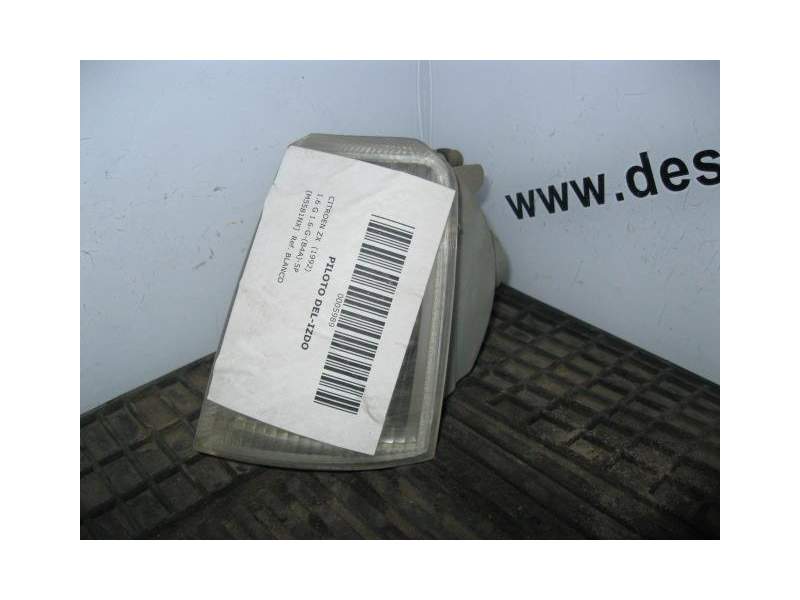 Recambio de piloto delantero izquierdo para citroën zx (n2) 1.9 d referencia OEM IAM BLANCO  