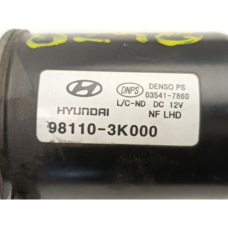 Recambio de motor limpia delantero para hyundai sonata v (nf) 2.0 crdi referencia OEM IAM 981103K000 035417860 