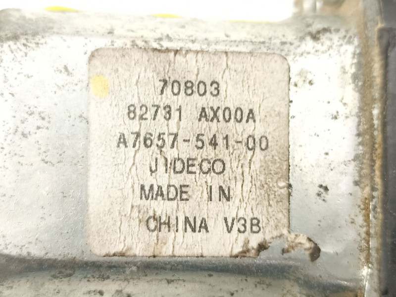 Recambio de elevalunas trasero izquierdo para nissan tiida hatchback (c11) 1.5 dci referencia OEM IAM 82731AX00A A765754100 