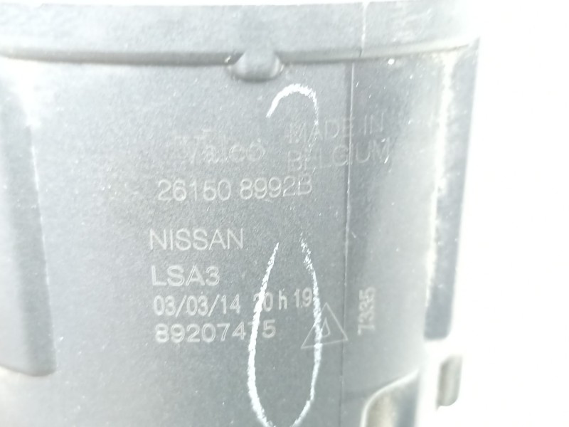 Recambio de antiniebla derecho para nissan tiida hatchback (c11) 1.5 dci referencia OEM IAM 261508992B 89207475 