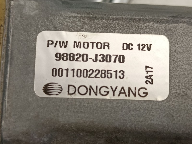 Recambio de elevalunas trasero izquierdo para chevrolet orlando (j309) 2.0 d referencia OEM IAM 95021796 98820J3070 