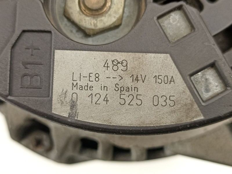 Recambio de alternador para peugeot 307 1.6 hdi d-9hy referencia OEM IAM 9646321880 0124525035 