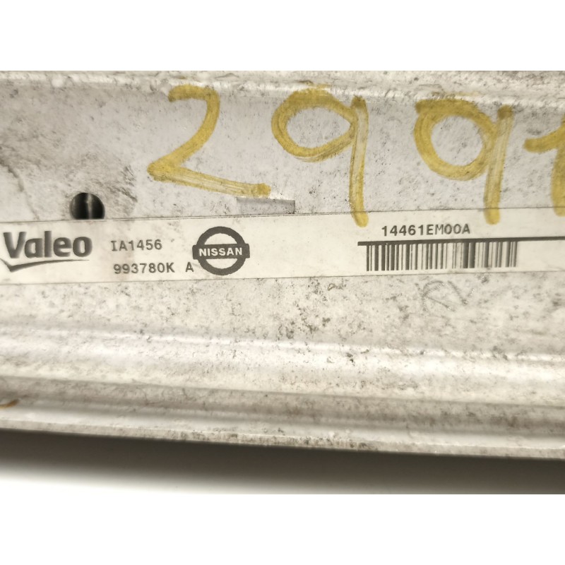 Recambio de radiador intercooler para nissan tiida hatchback (c11) 1.5 dci referencia OEM IAM 14461EM00A IA1456 993780K