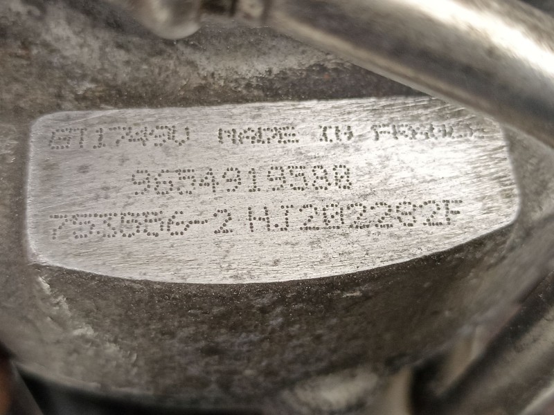 Recambio de turbo para citroën c4 i (lc_) 2.0 hdi referencia OEM IAM 9654919580 GT1749V 7535562