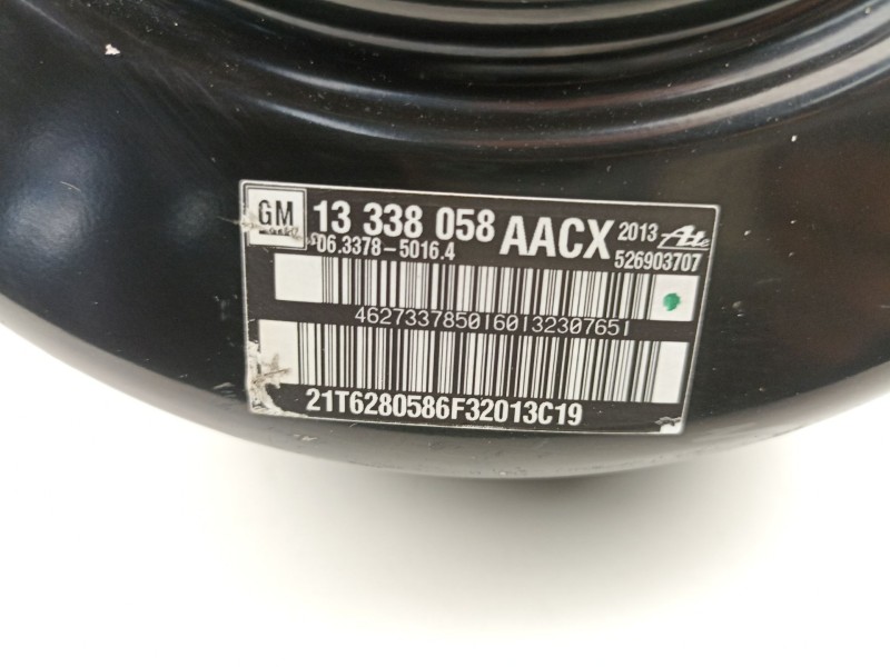 Recambio de servofreno para chevrolet orlando (j309) 2.0 d referencia OEM IAM 13338058 06337850164 