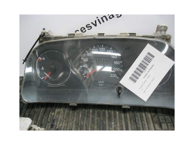 Recambio de cuadro instrumentos para toyota corolla 1.3 referencia OEM IAM 831001E810 1573306941 
