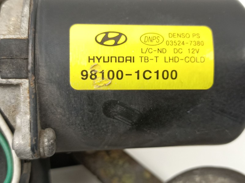 Recambio de motor limpia delantero para hyundai getz 1.4g-4ea referencia OEM IAM 981001C100 035247380 