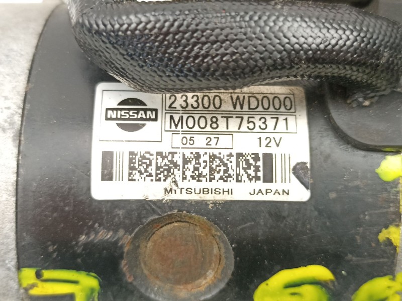 Recambio de motor arranque para nissan almera 2.2 d referencia OEM IAM 23300WD000 M008T75371 
