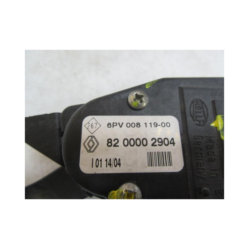 Recambio de potenciómetro aceleración : renault laguna : 1.9 dci /f9q n7 (100,61cv) [2004] para renault laguna 1.9 dci /f9q n7 r