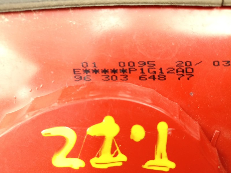 Recambio de piloto trasero izquierdo para peugeot 406 berlina (s1/s2) 2.0 16v referencia OEM IAM 9630364877  