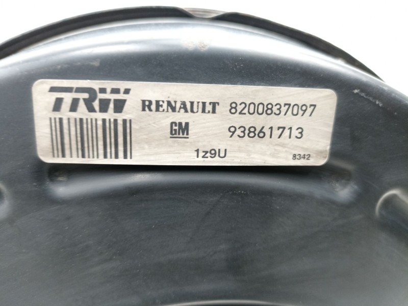 Recambio de servofreno para nissan primastar 2.0 td m9r l 782 5p referencia OEM IAM 8200837097  93861713