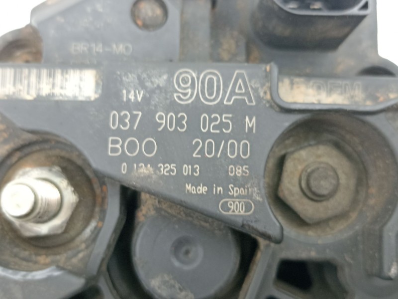 Recambio de alternador para seat ibiza ii (6k1) 1.0 i referencia OEM IAM 037903025M 0124325013 