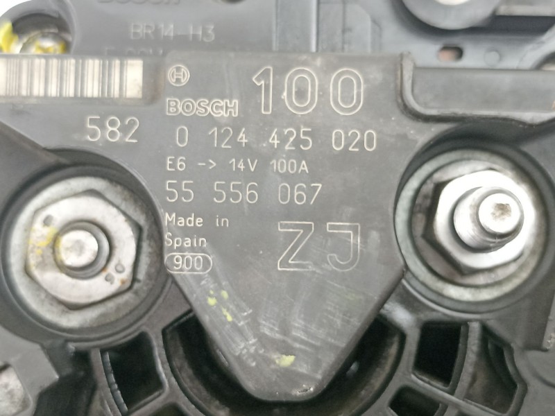 Recambio de alternador para opel astra h gtc (a04) 1.6 (l08) referencia OEM IAM 55556067 0124425020 