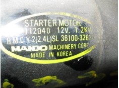 Recambio de motor arranque : hyundai lantra : 1.8 g 4cn (126,48cv) 5p [1995] para hyundai lantra 1.8 g 4cn referencia OEM IAM MA 2