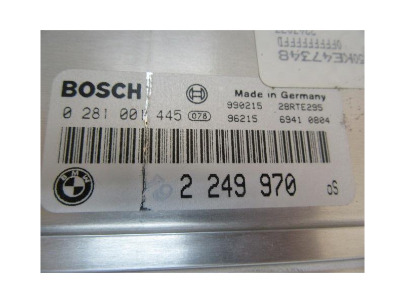 Recambio de centralita : bmw 320 : 2.0 td (135,96cv) [1999] para bmw  320 2.0 td referencia OEM IAM 0281001445  