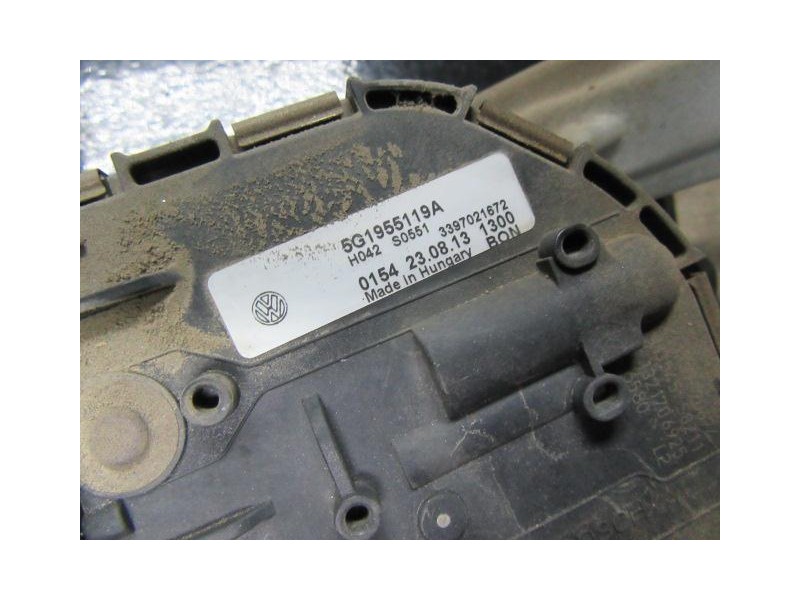 Recambio de motor limpia delantero : volkswagen golf : 1.6 td (104,69cv) [2013] para volkswagen golf 1.6 td referencia OEM IAM  