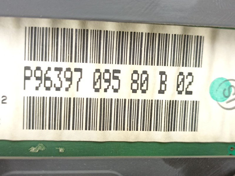 Recambio de cuadro instrumentos para citroën xsara coupé (n0) 2.0 hdi 90 referencia OEM IAM 9639709580  