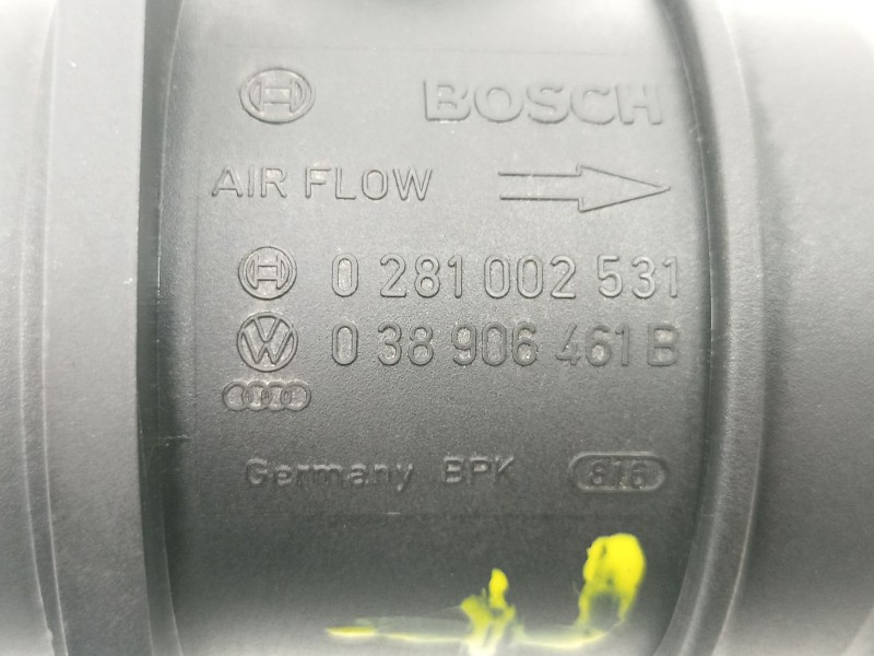 Recambio de caudalimetro para seat ibiza 1.4tdi referencia OEM IAM 038906461B 0281002531 