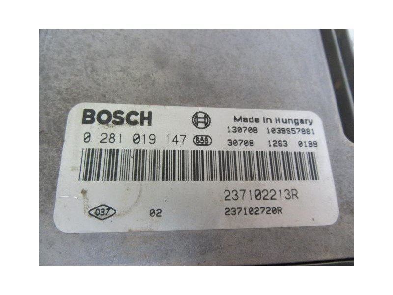 Recambio de centralita : dacia dokker : 1.5 dci (89,73cv) [2013] para dacia dokker 1.5 dci referencia OEM IAM 0281019147  