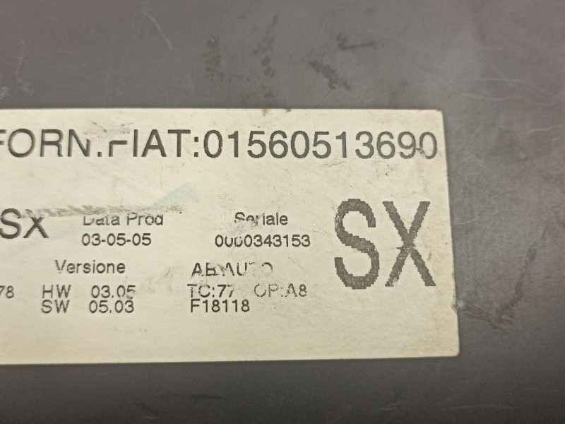 Recambio de mandos calefaccion aire para alfa romeo gt (937_) 1.9 jtd (937cxn1b) referencia OEM IAM 156051369  