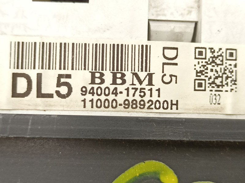 Recambio de cuadro instrumentos para hyundai matrix (fc) 1.5 crdi vgt referencia OEM IAM 9400417511 11000989200H 