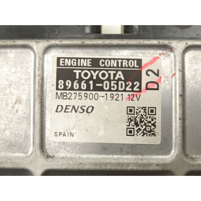 Recambio de centralita para toyota avensis station wagon (_t27_) 2.0 d-4d (adt270_) referencia OEM IAM 8966105D22 MB2759001921 