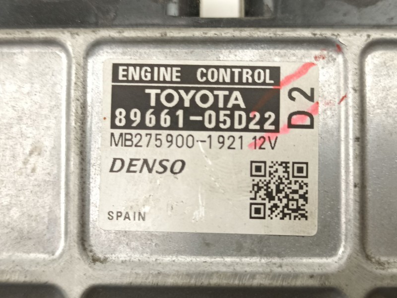 Recambio de centralita para toyota avensis station wagon (_t27_) 2.0 d-4d (adt270_) referencia OEM IAM 8966105D22 MB2759001921 