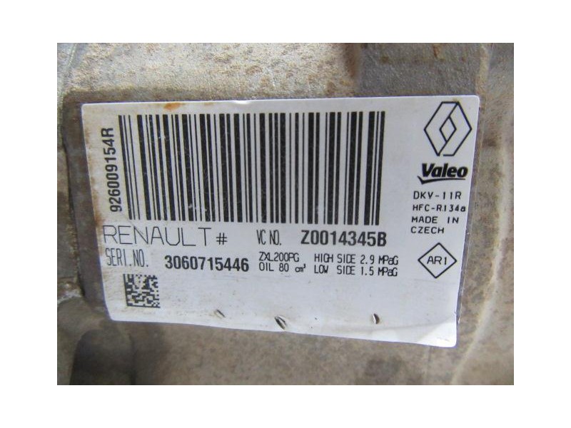 Recambio de aire acondicionado : dacia dokker : 1.5 dci (89,73cv) [2013] para dacia dokker 1.5 dci referencia OEM IAM 3060715446