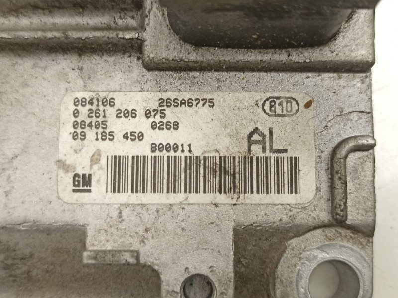 Recambio de centralita para opel agila 1.2 g referencia OEM IAM 9185450 0261206075 09185450