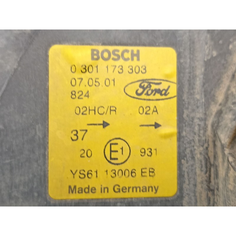 Recambio de faro izquierdo para ford fiesta 1.3 g referencia OEM IAM YS6113006EC 0301173303 