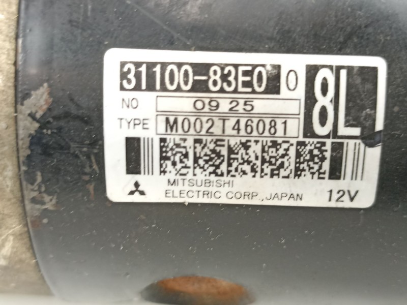 Recambio de motor arranque para suzuki wagon 1.3 g referencia OEM IAM 3110083E00 M002T46081 