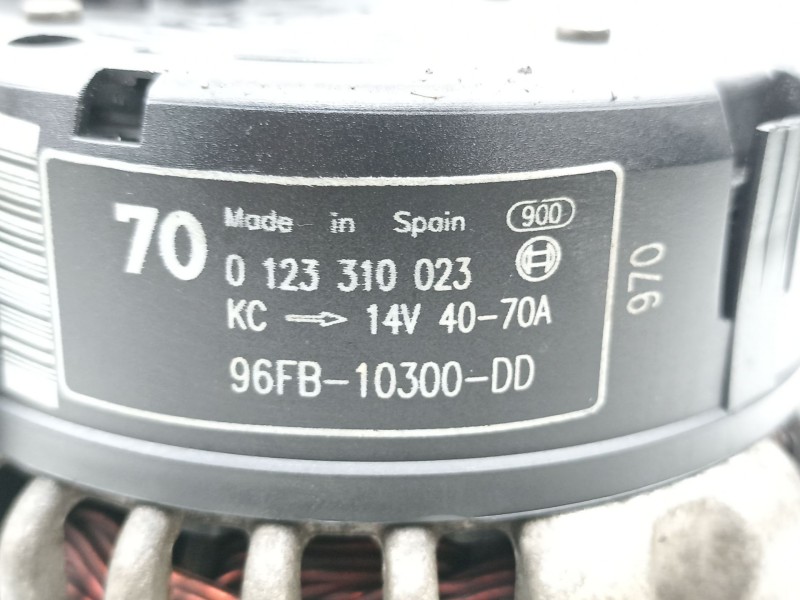 Recambio de alternador para ford fiesta 1.3 g referencia OEM IAM 96FB10300DD 0123310023 