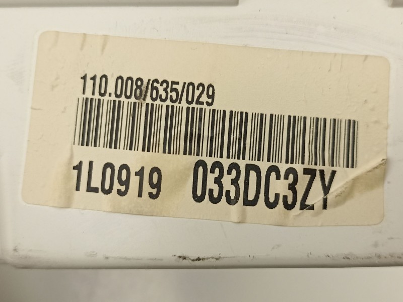 Recambio de cuadro instrumentos para seat toledo i (1l2) 2.0 i 16v referencia OEM IAM 1L0919033DC 110008635029 