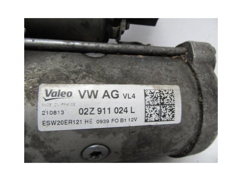 Recambio de motor arranque : volkswagen golf : 1.6 td (104,69cv) [2013] para volkswagen golf 1.6 td referencia OEM IAM 02Z911024
