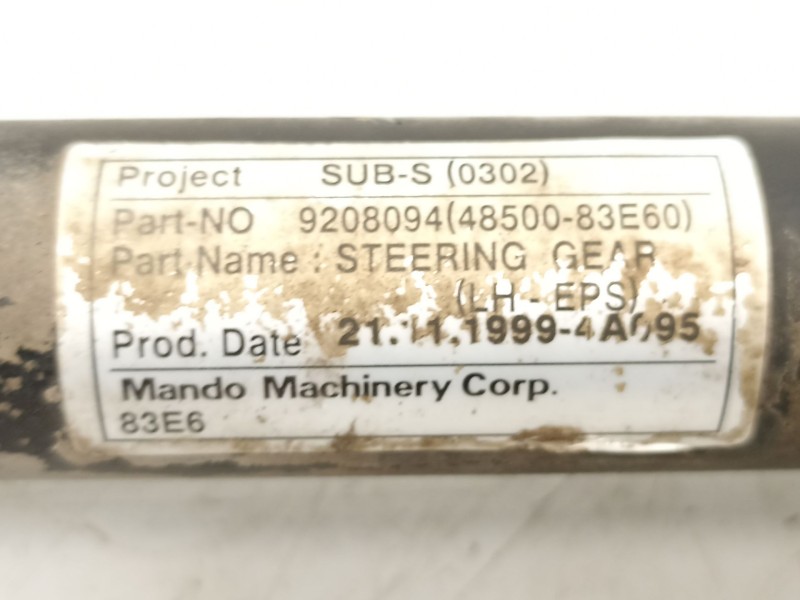 Recambio de cremallera direccion para opel agila 1.2 g referencia OEM IAM 9208094 4850083E60 