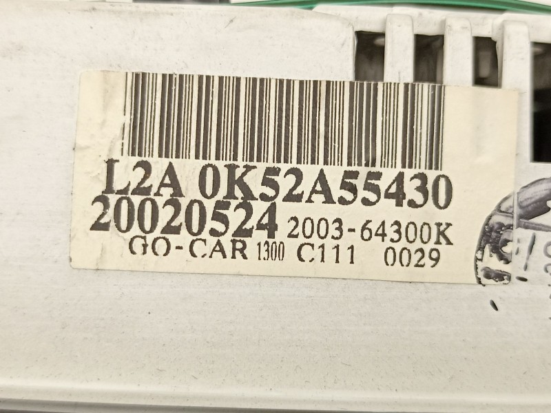 Recambio de cuadro instrumentos para kia carnival ii (gq) 2.9 crdi referencia OEM IAM 0K52A55430  
