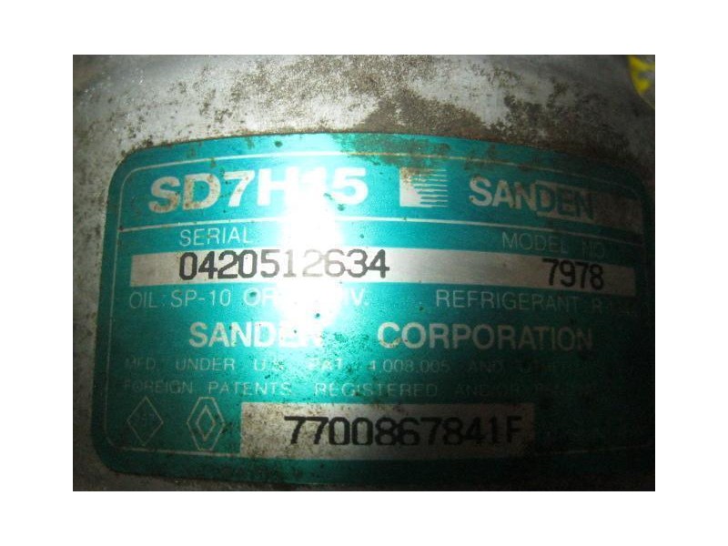 Recambio de aire acondicionado : renault safrane : 2.2d-g8t (83,36cv) 5p [1997] para renault safrane 2.2d-g8t referencia OEM IAM