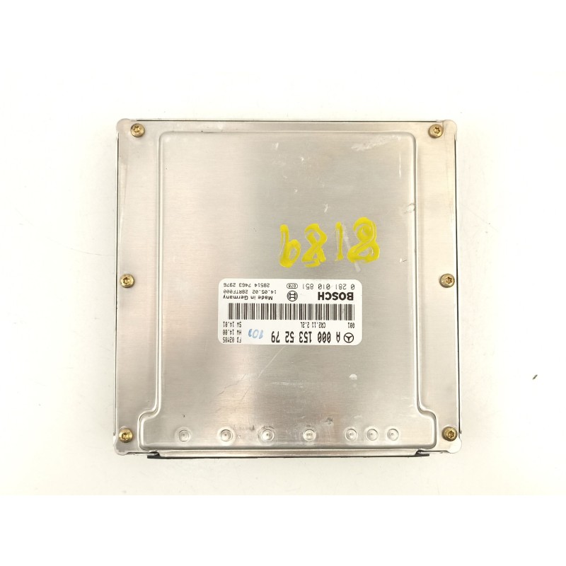 Recambio de centralita para mercedes-benz clase c (w203) c 220 cdi (203.006) referencia OEM IAM A0001535279 0281010851 