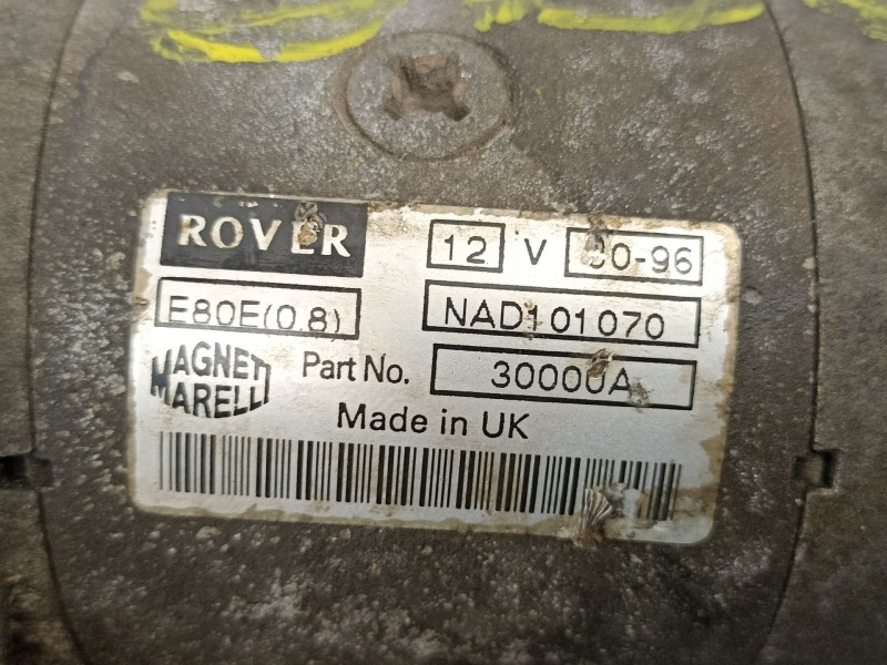Recambio de motor arranque para rover 214 1.4 g referencia OEM IAM NAD101070  