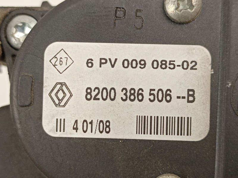 Recambio de potenciometro aceleracion para dacia logan mcv (ks_) 1.5 dci (ks0w) referencia OEM IAM 8200386506 6PV00908502 