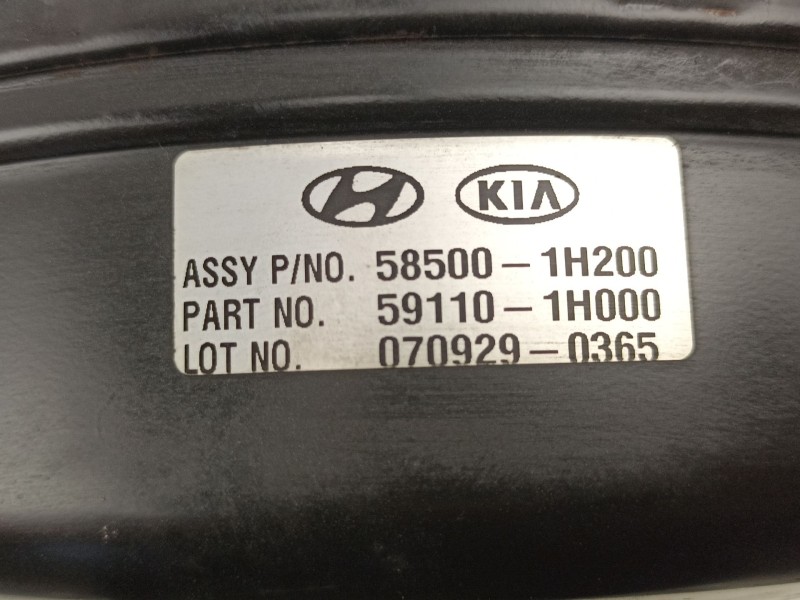 Recambio de servofreno para hyundai i30 (fd) 1.6 crdi referencia OEM IAM 591101H000  585001H200