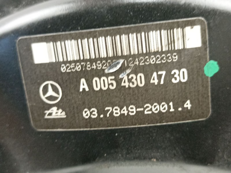 Recambio de servofreno para mercedes-benz clase c (w203) c 220 cdi (203.006) referencia OEM IAM A0054304730 03784920014 