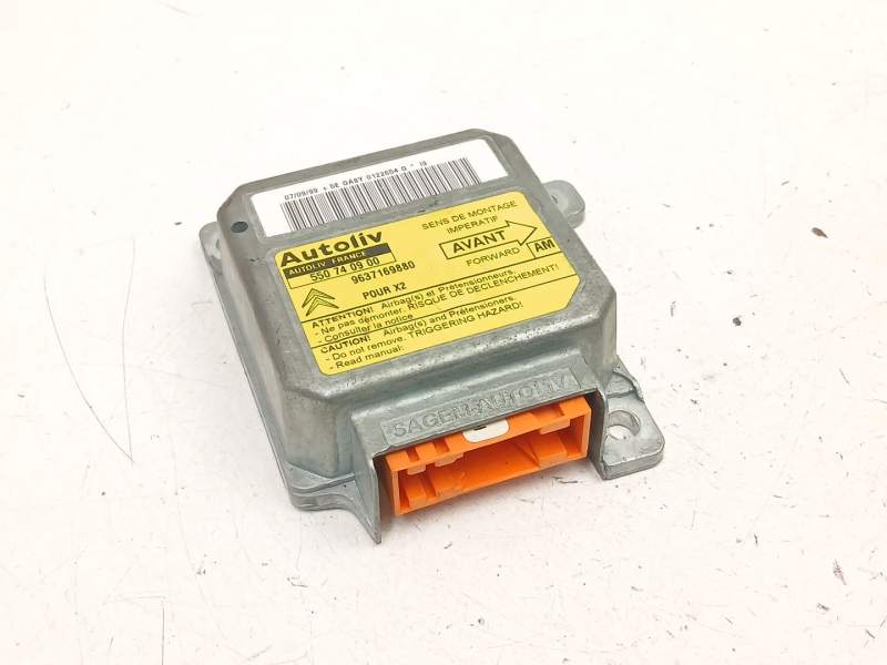 Recambio de centralita airbag para citroën xantia (x1_, x2_) 2.0 hdi 90 referencia OEM IAM 9637169880 550740900 