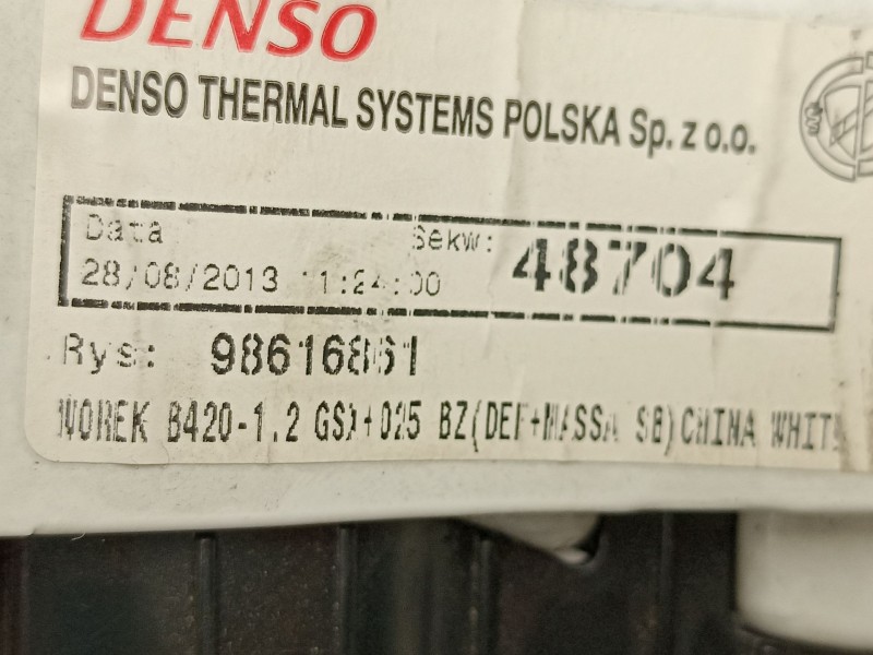 Recambio de mandos calefaccion aire para ford ka (ru8) 1.2 referencia OEM IAM BS51014L19BA 98616861 