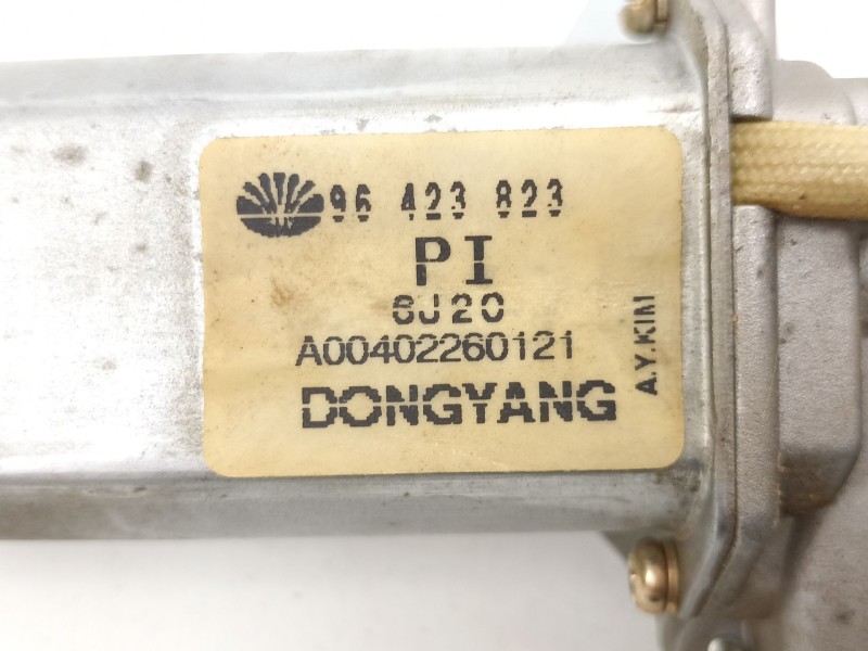 Recambio de motor limpia trasero para chevrolet aveo / kalos hatchback (t200) 1.4 16v referencia OEM IAM 96423823  