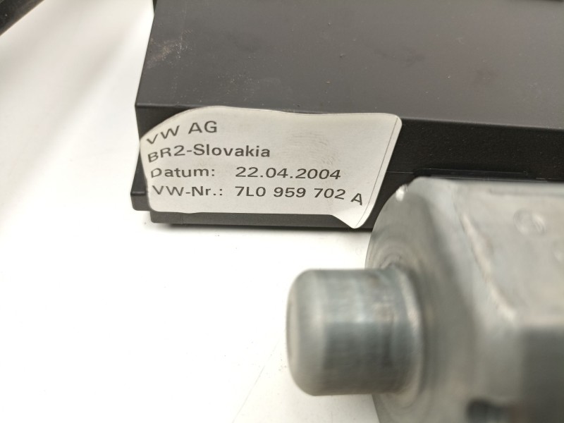 Recambio de elevalunas delantero derecho para volkswagen touareg (7la, 7l6, 7l7) 2.5 r5 tdi referencia OEM IAM 3D1959792A  7L095