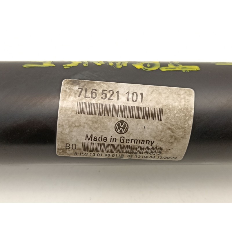 Recambio de transmision central delantera para volkswagen touareg (7la, 7l6, 7l7) 2.5 r5 tdi referencia OEM IAM 7L6521101  