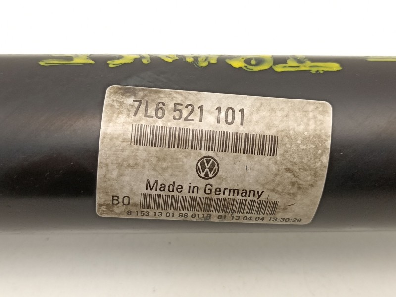 Recambio de transmision central delantera para volkswagen touareg (7la, 7l6, 7l7) 2.5 r5 tdi referencia OEM IAM 7L6521101  