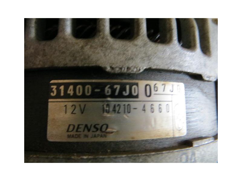 Recambio de alternador : suzuki grand vitara : 1.9 td-dci /f9q b266 (129,2cv) 5p [2007] para suzuki grand vitara 1.9 td-dci /f9q