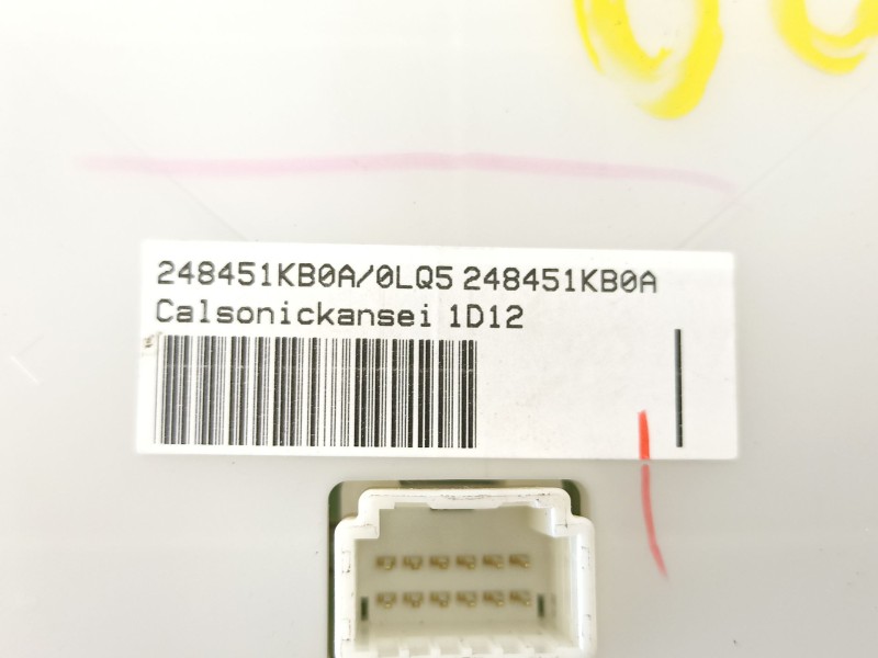 Recambio de mandos calefaccion aire para nissan juke (f15) 1.5 dci referencia OEM IAM 248451KB0A  